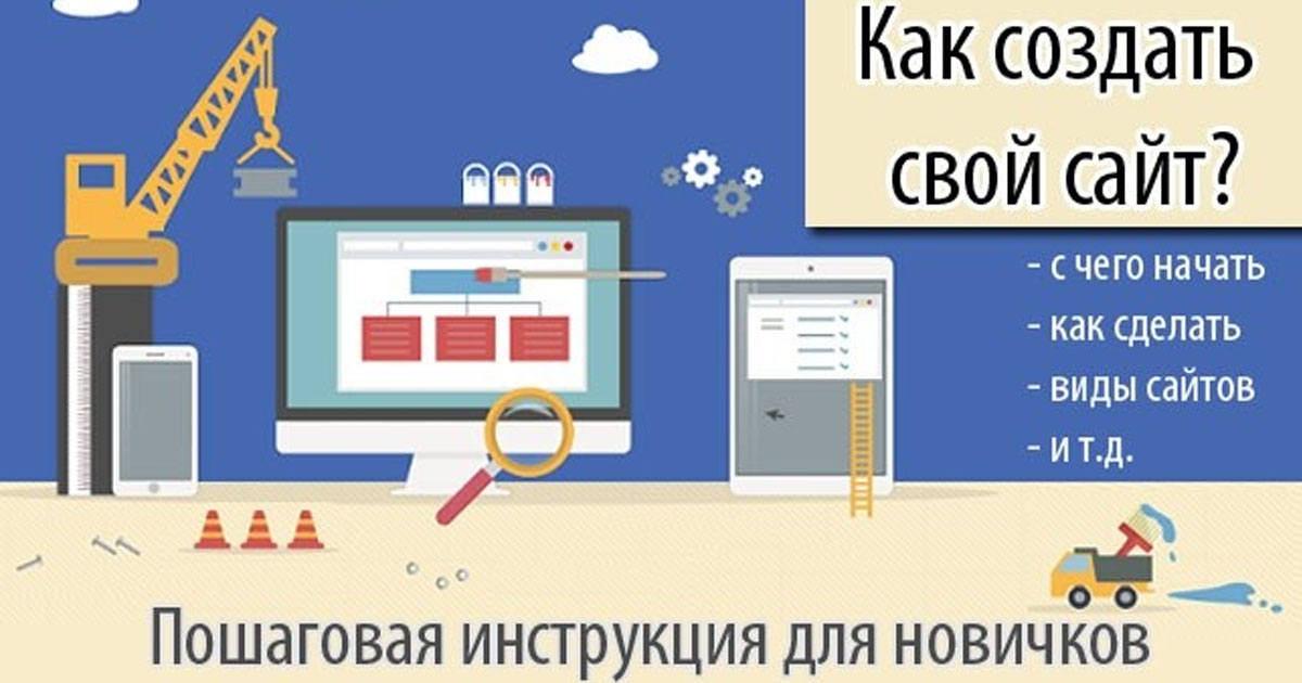 Как самому создать свой сайт пошаговая инструкция Как самому создать свой сайт пошаговая инструкция